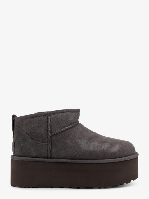 UGG Ugg Classic Ultra Mini Platform Suede Ankle Boots