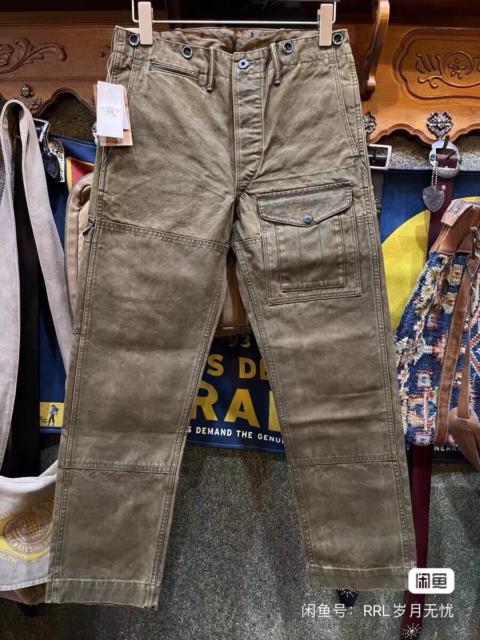 RRL by Ralph Lauren RRL Double RL Waxed Cargo Pants