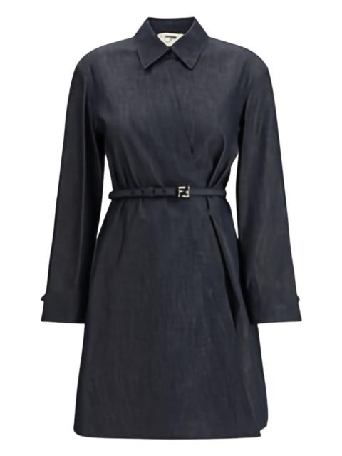 FENDI Fendi Women Chambray Cotton Dress