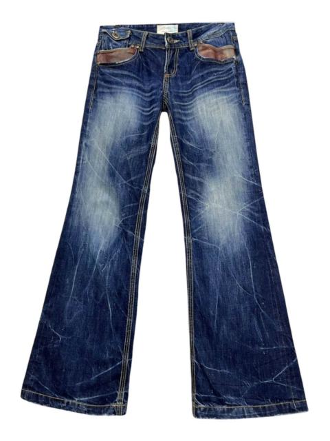 Other Designers Japanese Brand - 🔥YOSHITOMO NARA LOLITA Vintage Exotic Washed Denim Flare