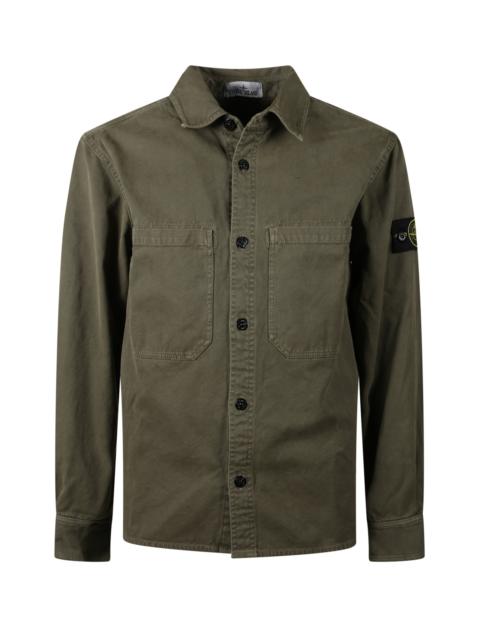 Stone Island Cotton shirt with logo