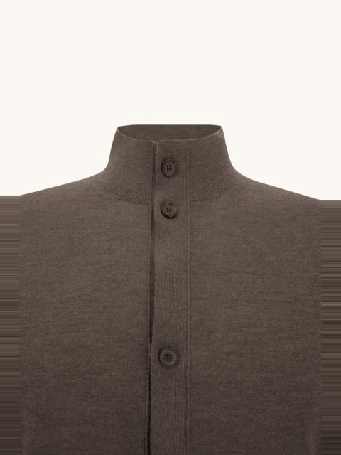 Paul & Shark CARDIGAN IN 140'S SUPERFINE MERINO WOOL