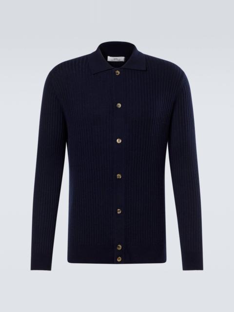 arch4 Mr Granger ribbed-knit cashmere cardigan