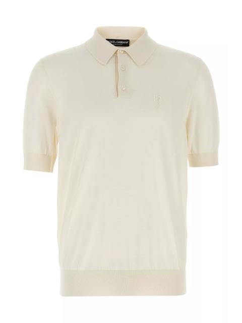 Dolce & Gabbana Men Knitted Polo Shirt