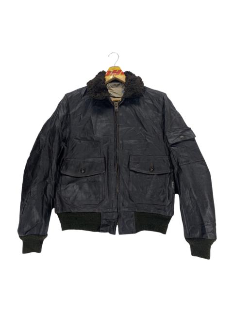 Schott Vintage Schott USN Leather Bomber Jacket #3467