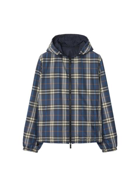 Burberry Burberry Blue Jackets - Hooded Jackets Men