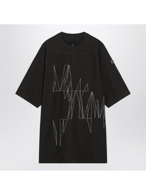 Moncler Moncler + Rick Owens Mud-Colored Jumbo Cotton T-Shirt Men