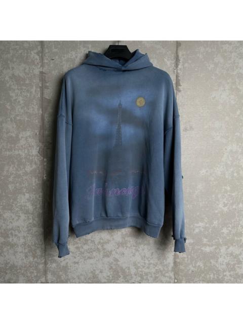 BALENCIAGA Balenciaga Paris Night Scene Print Hoodie