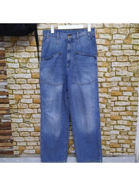 Other Designers Japanese Brand - CEPO JAPAN WORKWEAR ART DENIM LIKE ORSLOW KAPITAL (D221)