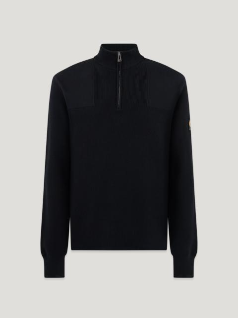 Belstaff COMMANDER QUARTER ZIP JUMPER