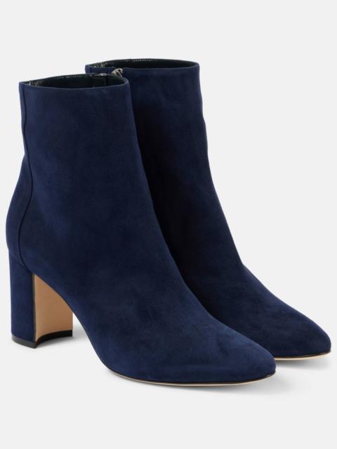 Manolo Blahnik Rosie suede ankle boots