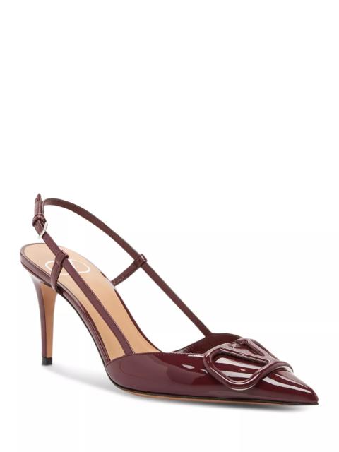 Valentino Women's VLogo Slingback Pumps