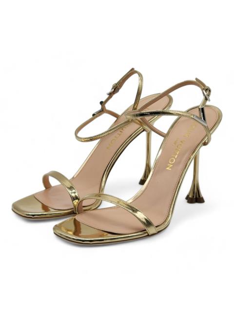 Louis Vuitton Blossom Sandals - Leather - Gold - 40 10US NWB $1190