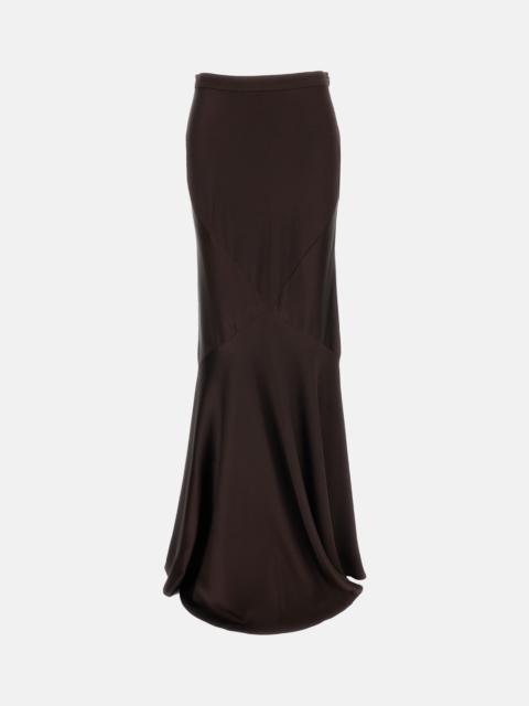 Max Mara Studio Max Mara Studio Women Envers Satin Long Skirt