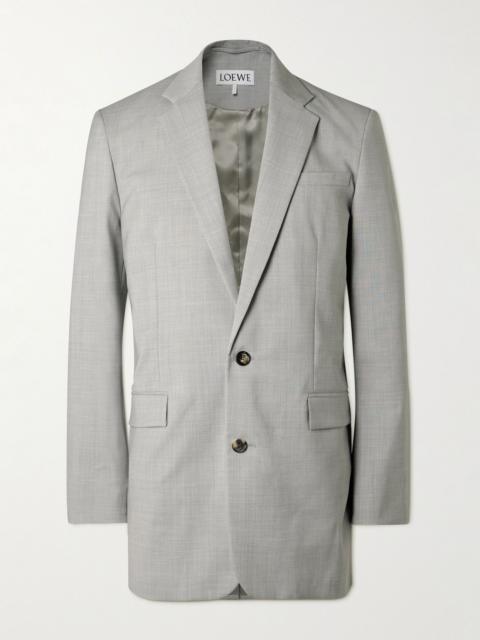 Loewe Wool Blazer Light gray