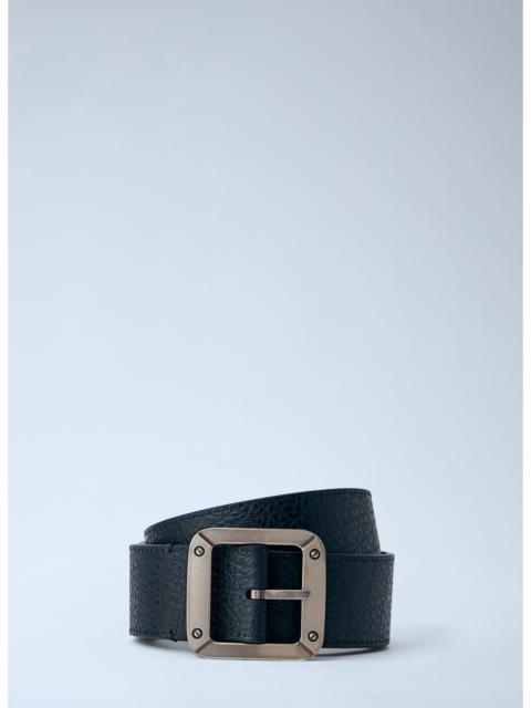 Acne Studios Acne Studios Women Textured Reversible Leather Belt