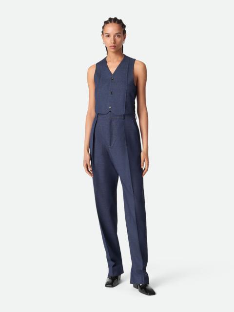 Melange Wool Pants