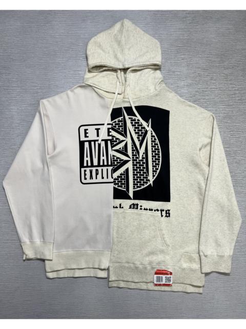 Maison MIHARAYASUHIRO MMY - Oversized Combined Pullover Hooded Sweatshirt