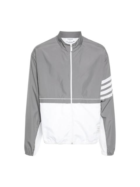 Thom Browne Ripstop 4-Bar Color Block Windbreaker