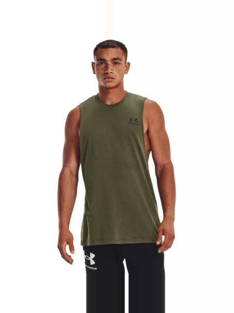 Under Armour Men's Sportstyle Left Chest Cut-Off Tank