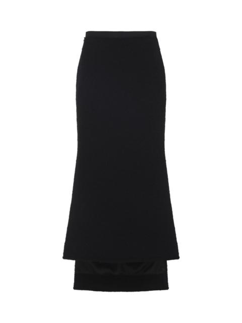 Lanvin Asymmetric Straight-fit Skirt
