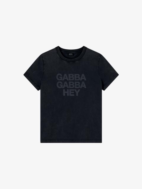 A.P.C. GABBA GABBA HEY T-SHIRT
