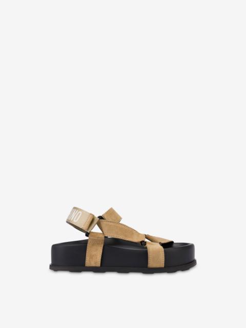Moschino SUEDE SANDALS