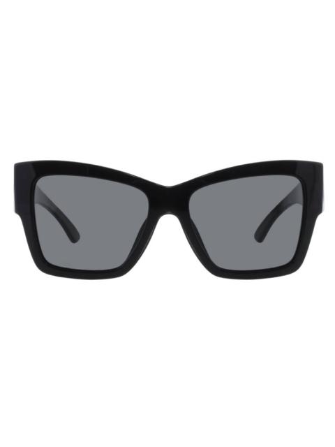 Dolce & Gabbana Dolce and Gabbana Dark Grey Butterfly Ladies Sunglasses DG4493 501/87 55