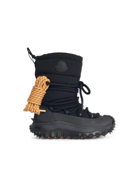 Moncler Moncler 'Trailgrip Après' Black Polyamide Blend High Boots Women