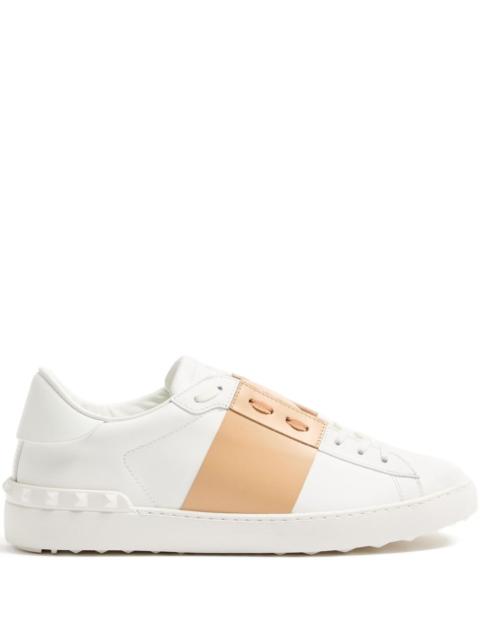 Valentino Valentino Garavani Men Open Leather Sneakers