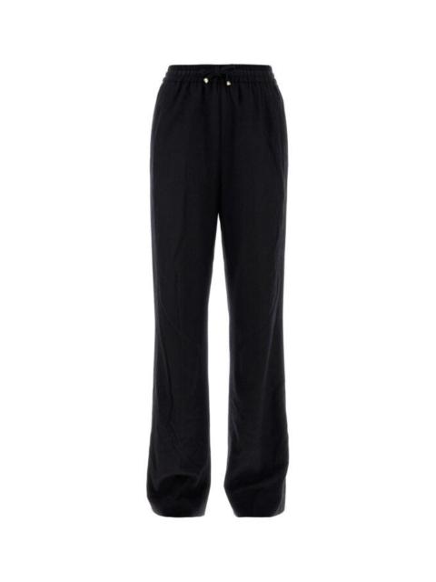 Moncler Woman Graphite Wool Blend Pant