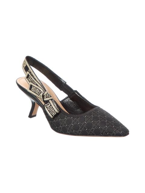 Dior Dior J'Adior Canvas Slingback Pump