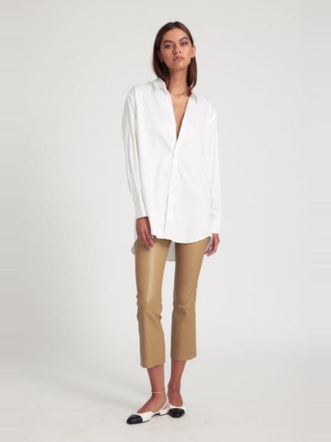 SPRWMN WHITE POPLIN SHIRT