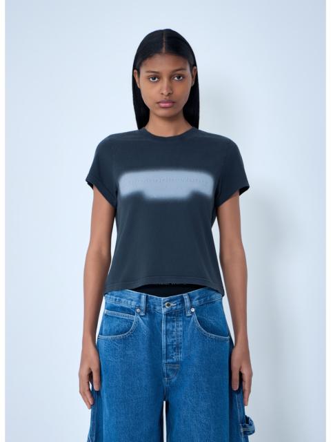 Alexander Wang Alexander Wang Women Cotton Jersey Logo T-Shirt