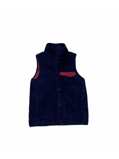 BEAMS PLUS Beams Plus Fleece Sherpa Vest Two Tone Color Design