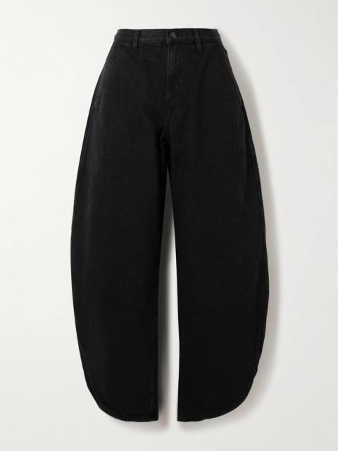 FRAME The Boomerang High-rise Wide-leg Jeans