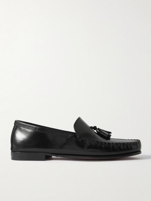 JAMIE HALLER Tasselo Moc Tasseled Leather Loafers