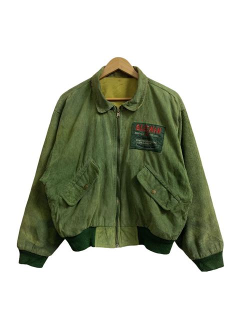 Other Designers Vintage - Gleeman Corduroy Reversible Bomber Jacket