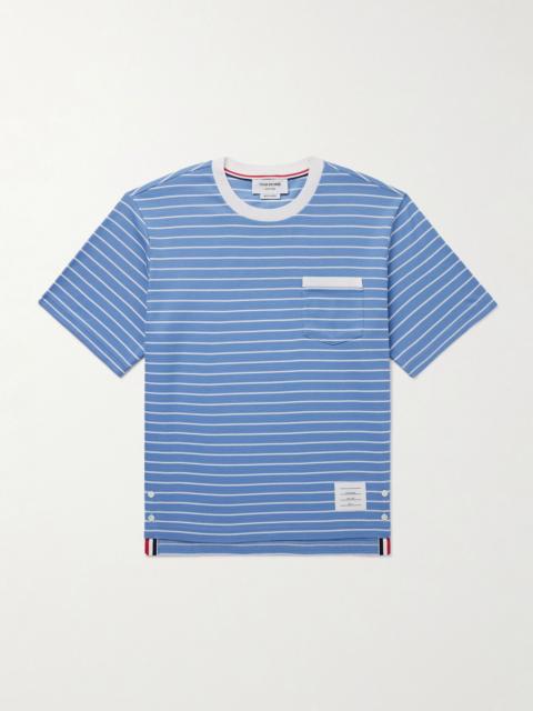Stüssy HALF ZIP POLO SWEATER | REVERSIBLE