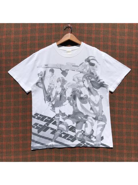Other Designers Japanese Brand - Anime Schoolgirl Strikers Shirt Japanese Vintage Anime
