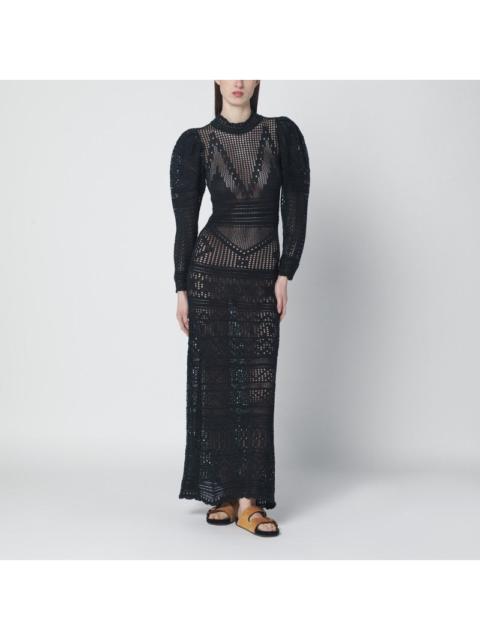 Isabel Marant Isabel Marant Long Black Openwork Dress Women