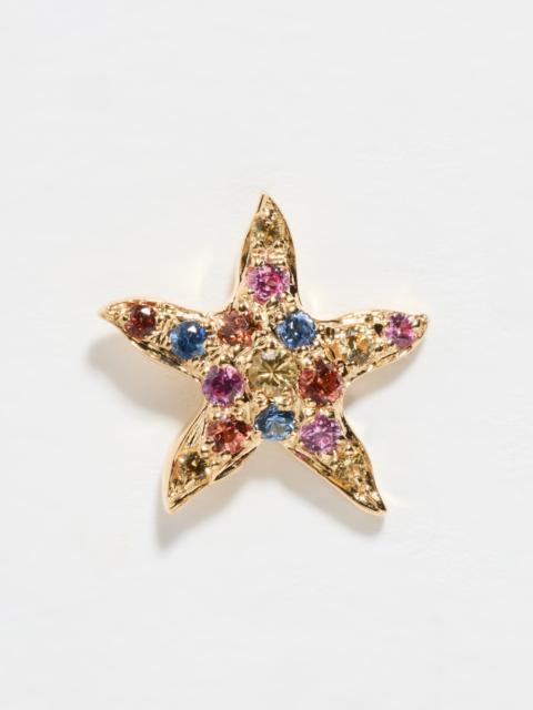 Yvonne Léon 18k Boucle Doreille Mini Toile De Mer Earring