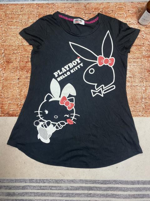 Other Designers (I) PLAYBOY X HELLO KITTY BLACK TEES