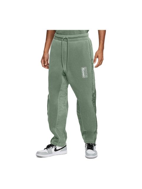 Jordan Air Jordan 23 Engineered Splicing Zipper Long Pants Green CT2919-313