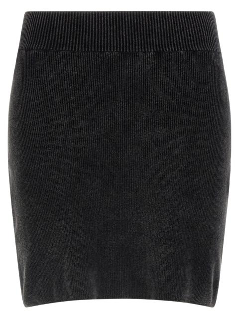 Alexander Wang Chenille Skirt Skirts Black