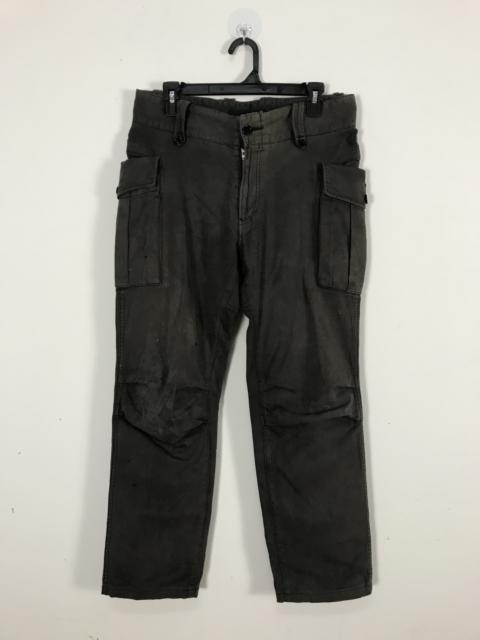 Other Designers Designer - Tomorrowland Faded Utility Monkey Cargo Pant Streetwear