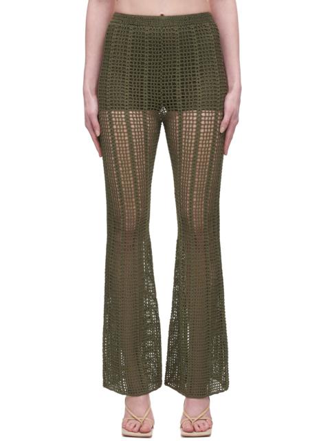 Dion Lee Open Crochet Trousers