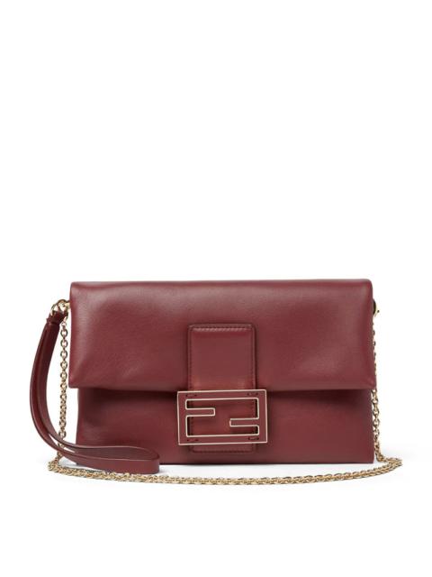 FENDI Fendi Women Nappa Leather Baguette Mom Pouch