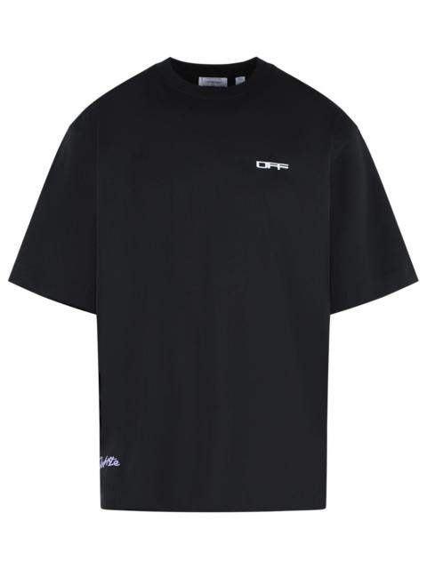 Off-White Off-white 'ARCHIGEOGRAPHY Arrow' Black Cotton T-shirt