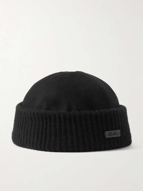 Logo-Appliquéd Storm System® Cashmere Beanie